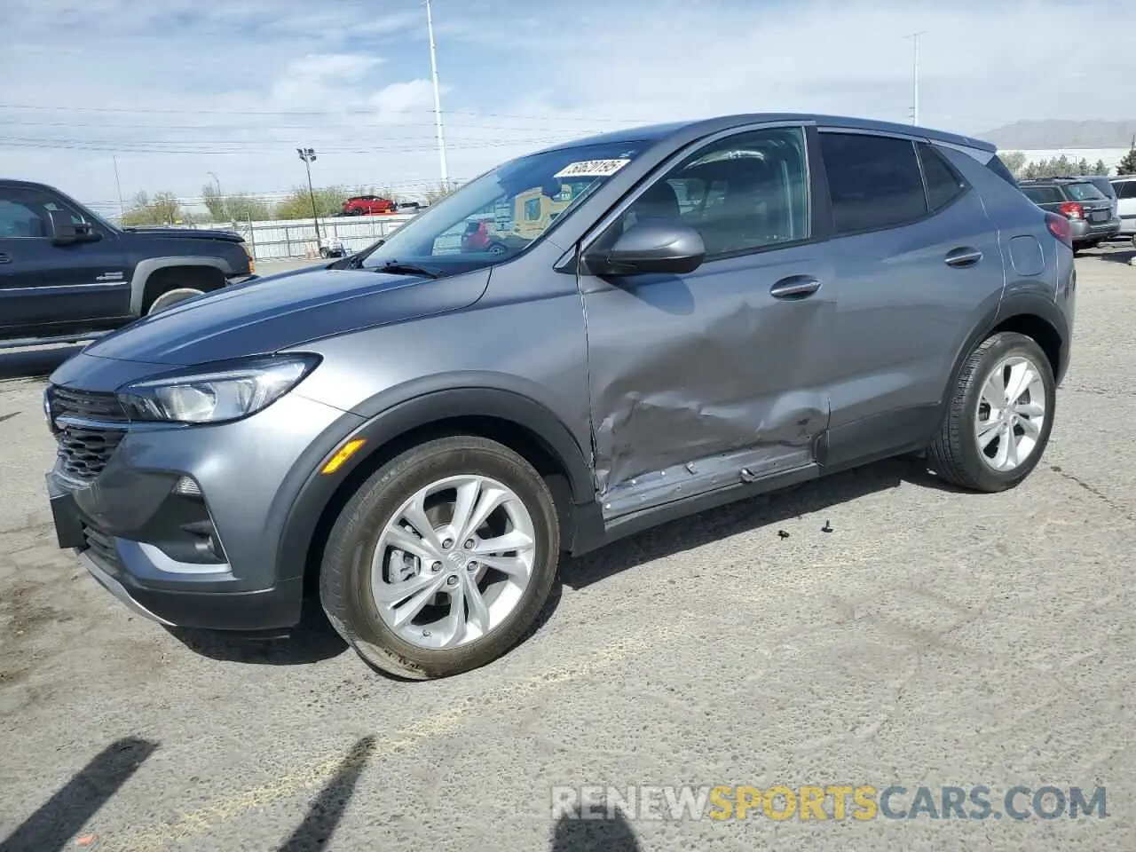 1 Photograph of a damaged car KL4MMBS29MB052733 BUICK ENCORE 2021