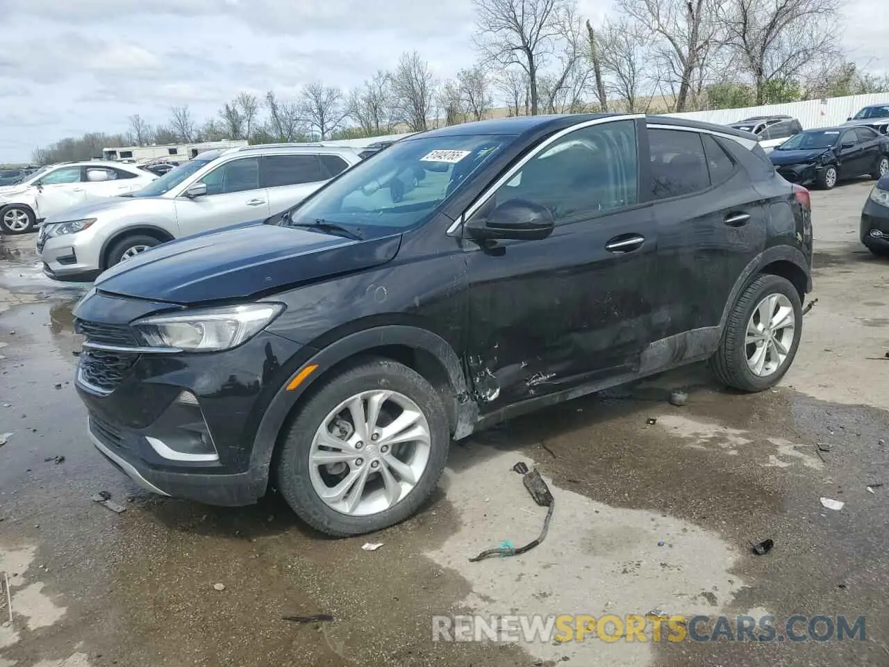 1 Photograph of a damaged car KL4MMBS29MB079138 BUICK ENCORE 2021