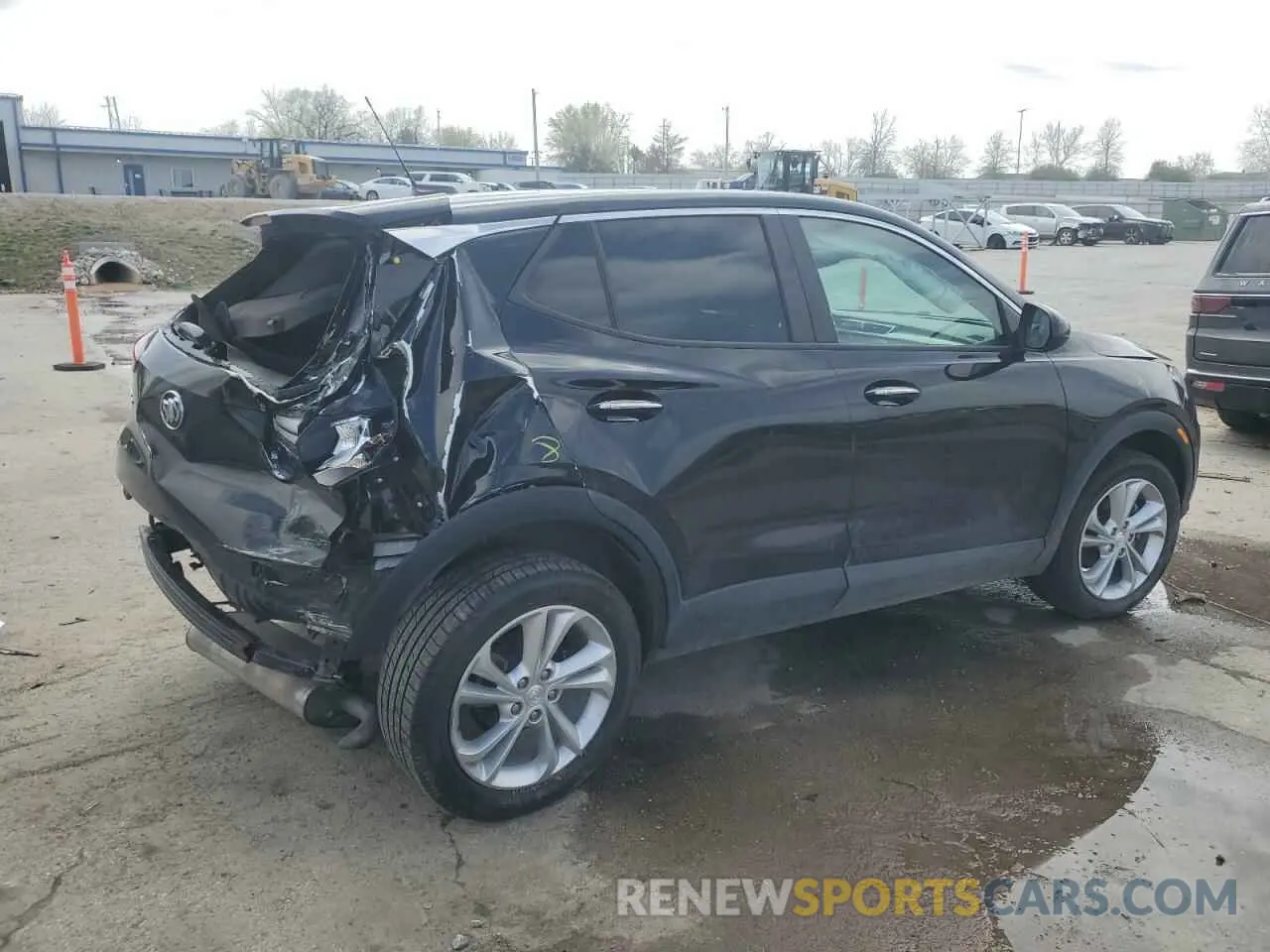 3 Photograph of a damaged car KL4MMBS29MB079138 BUICK ENCORE 2021