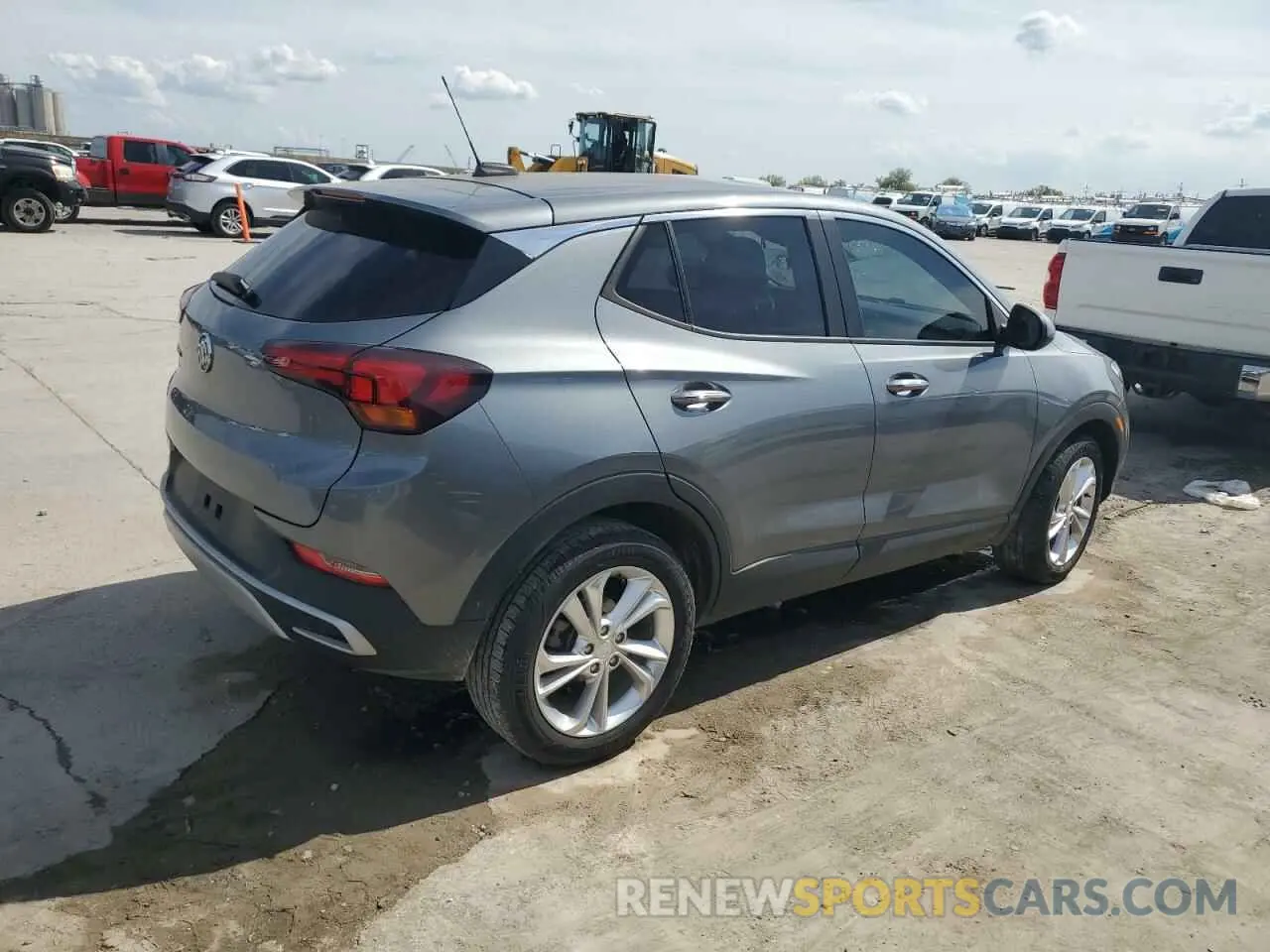 3 Photograph of a damaged car KL4MMBS29MB179286 BUICK ENCORE 2021