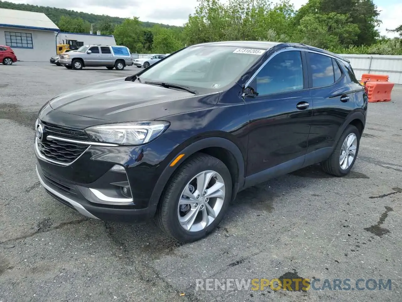 1 Photograph of a damaged car KL4MMCSL1MB167504 BUICK ENCORE 2021