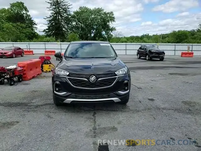14 Photograph of a damaged car KL4MMCSL1MB167504 BUICK ENCORE 2021