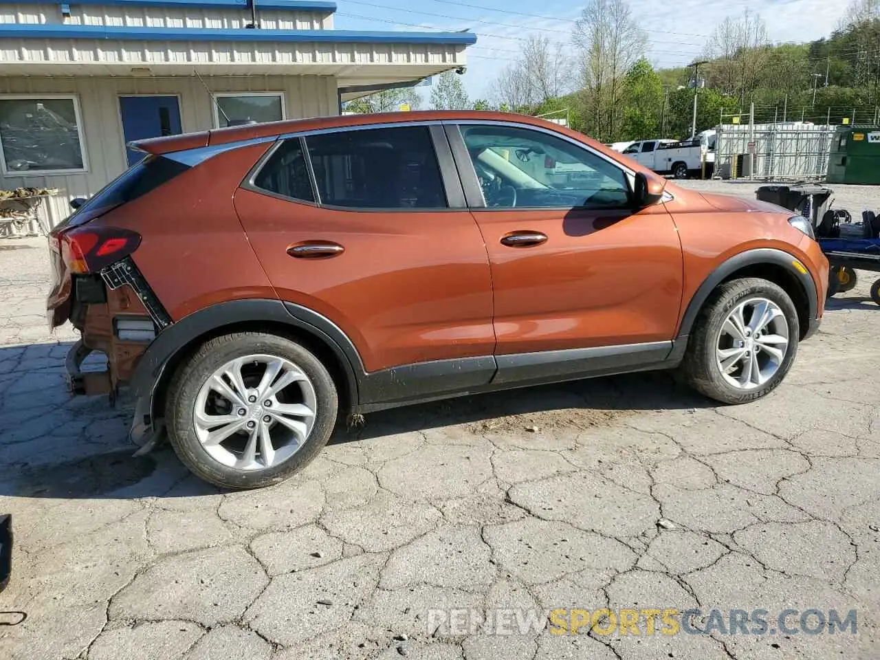 3 Photograph of a damaged car KL4MMCSL5MB141259 BUICK ENCORE 2021