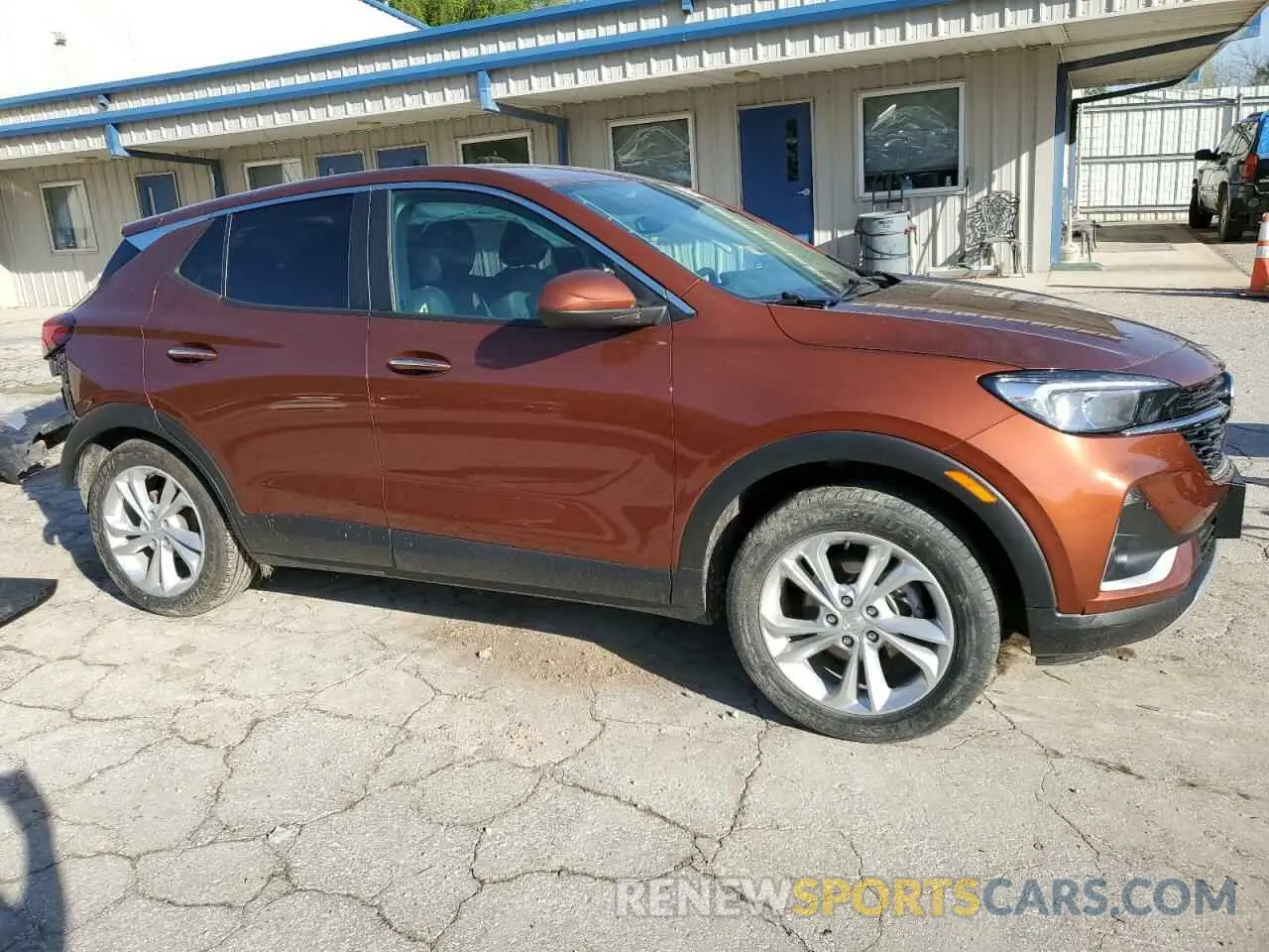 4 Photograph of a damaged car KL4MMCSL5MB141259 BUICK ENCORE 2021