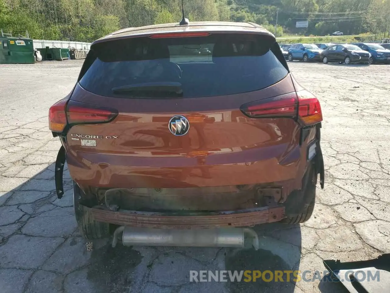 6 Photograph of a damaged car KL4MMCSL5MB141259 BUICK ENCORE 2021