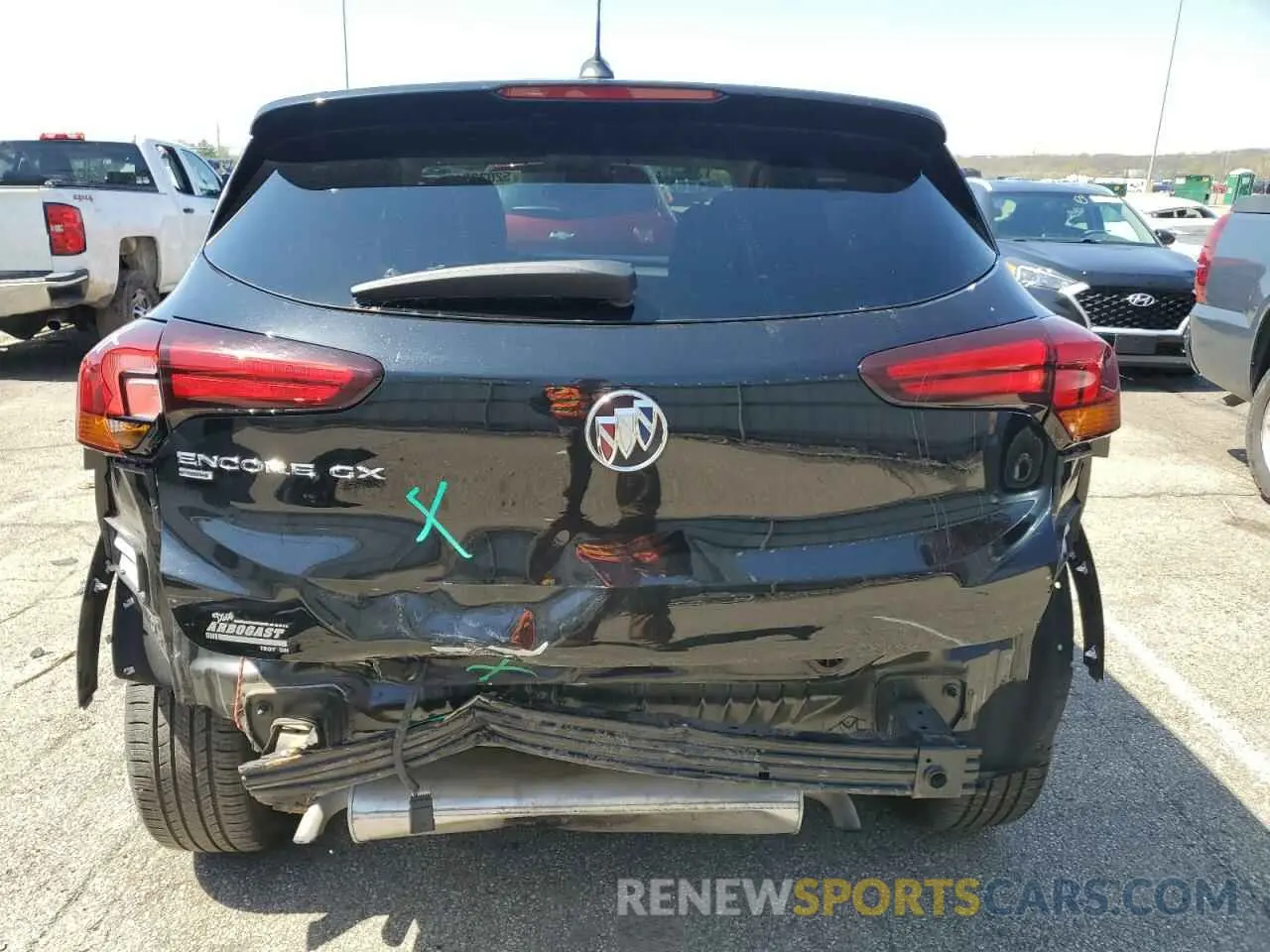 6 Photograph of a damaged car KL4MMCSLXMB094214 BUICK ENCORE 2021