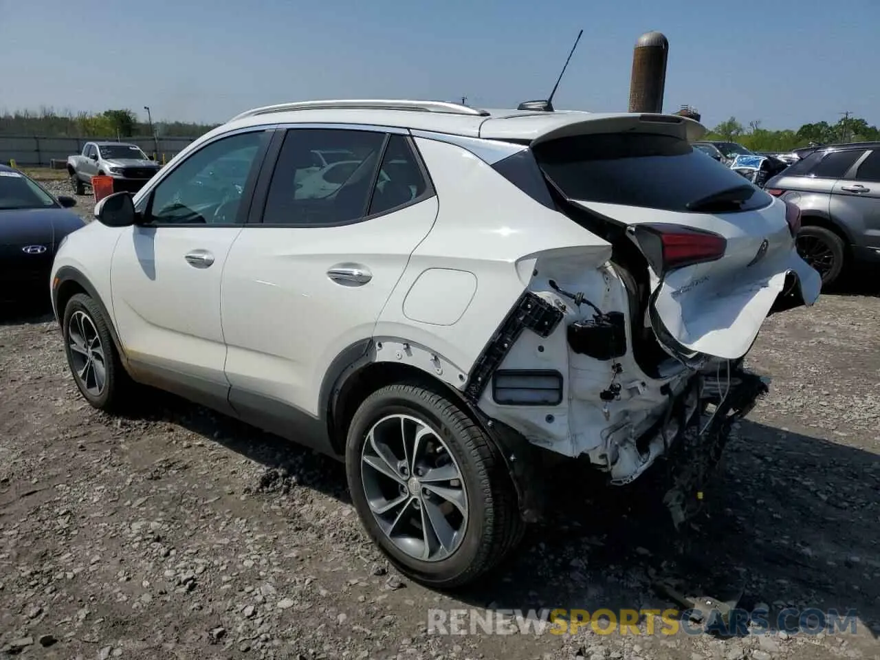 2 Photograph of a damaged car KL4MMDS21MB160677 BUICK ENCORE 2021