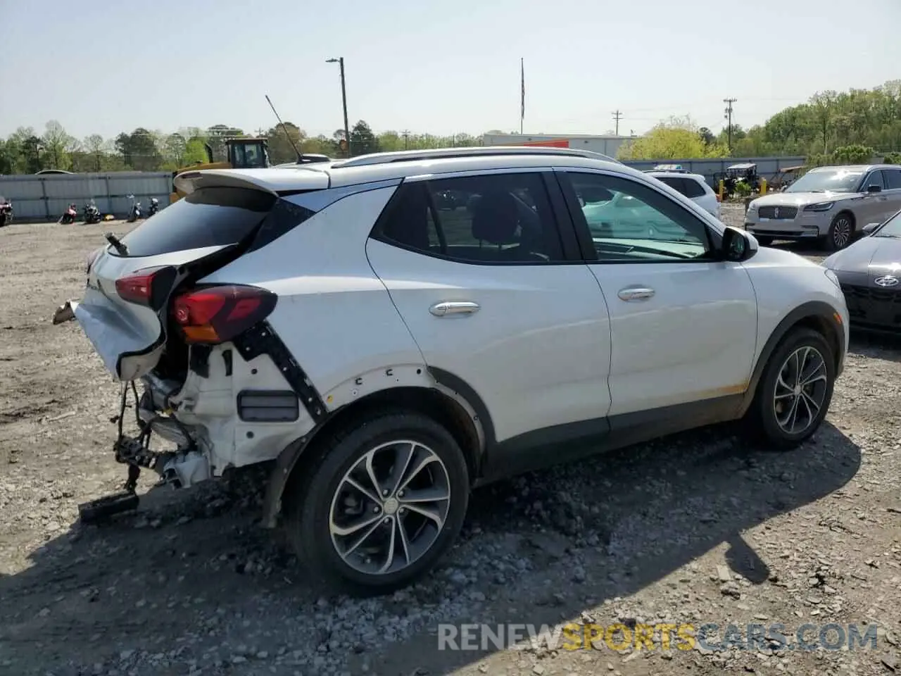 3 Photograph of a damaged car KL4MMDS21MB160677 BUICK ENCORE 2021