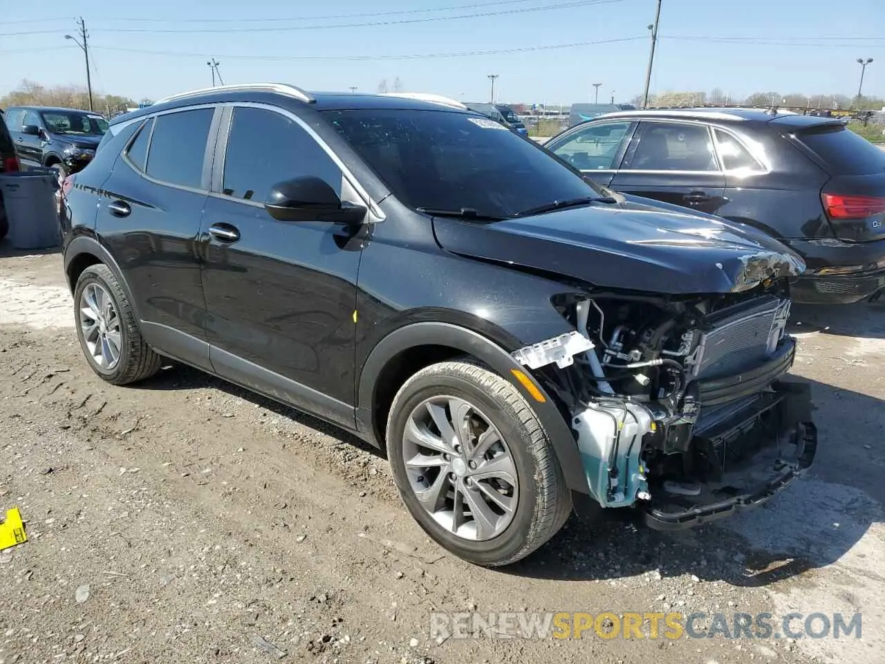 4 Photograph of a damaged car KL4MMDS22MB051323 BUICK ENCORE 2021