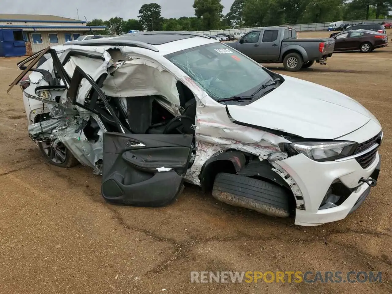 4 Photograph of a damaged car KL4MMDS23MB043120 BUICK ENCORE 2021