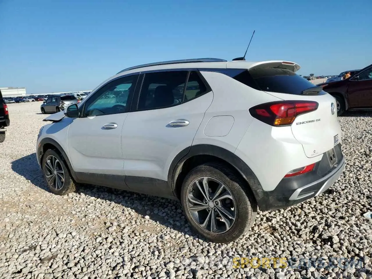 2 Photograph of a damaged car KL4MMDS23MB180445 BUICK ENCORE 2021