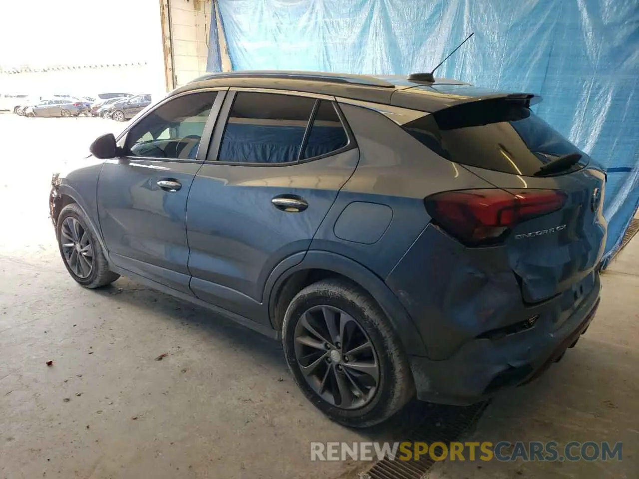 2 Photograph of a damaged car KL4MMDS25MB127102 BUICK ENCORE 2021