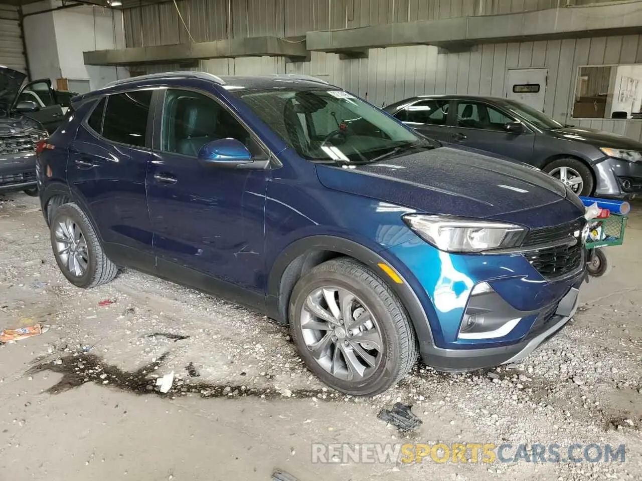 4 Photograph of a damaged car KL4MMDS25MB140075 BUICK ENCORE 2021
