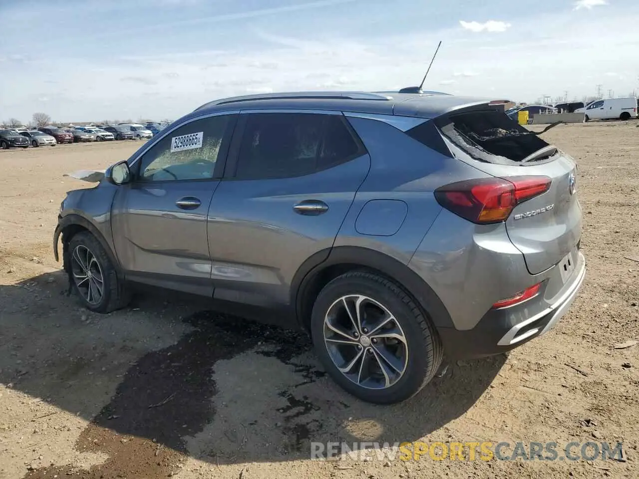 2 Photograph of a damaged car KL4MMDS25MB166370 BUICK ENCORE 2021