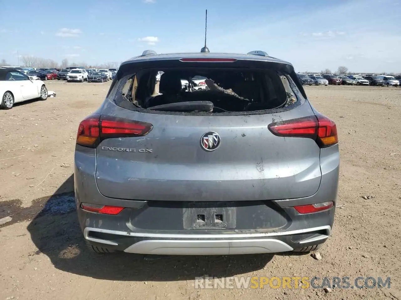 6 Photograph of a damaged car KL4MMDS25MB166370 BUICK ENCORE 2021