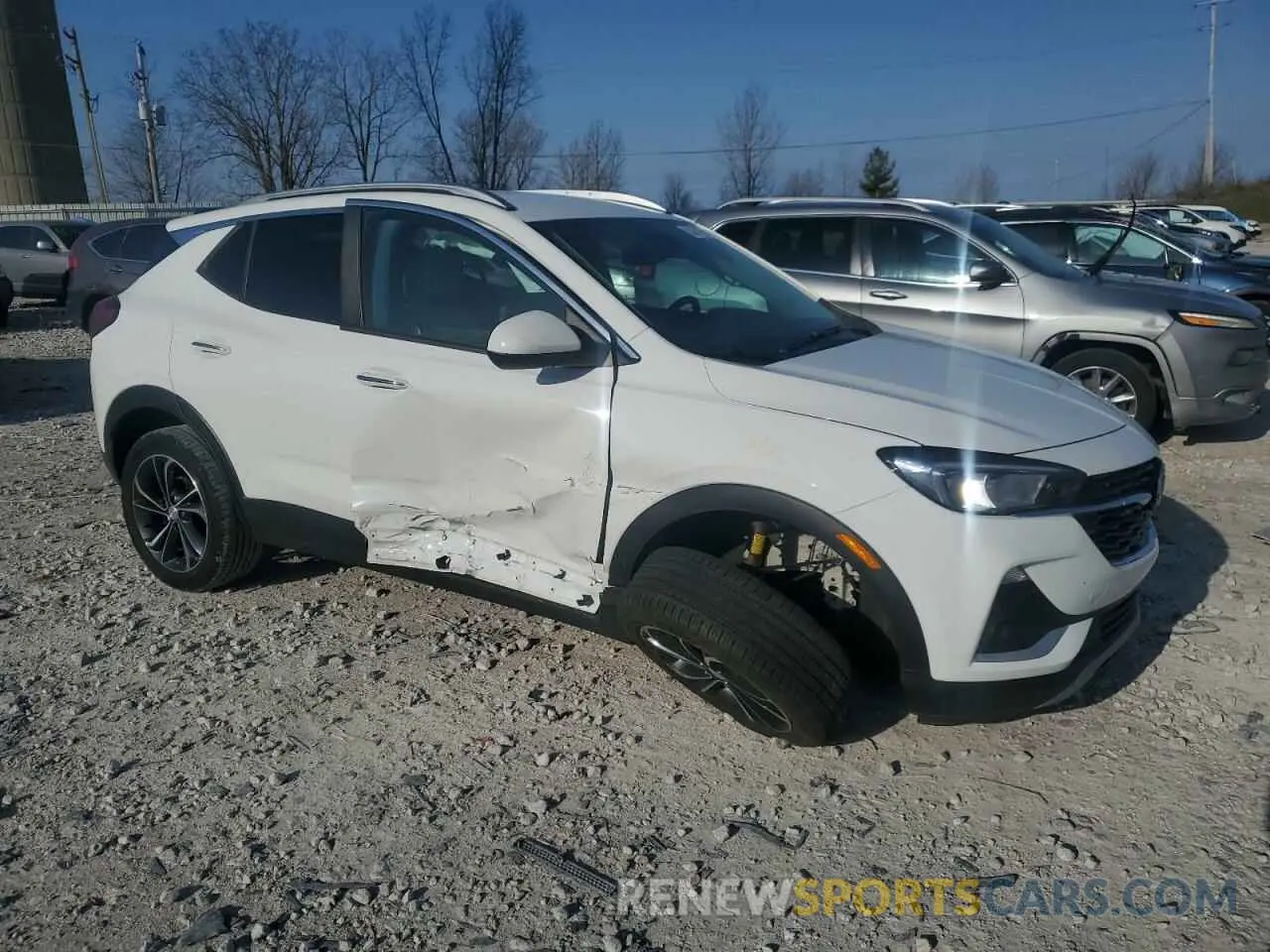 4 Photograph of a damaged car KL4MMDS26MB111359 BUICK ENCORE 2021