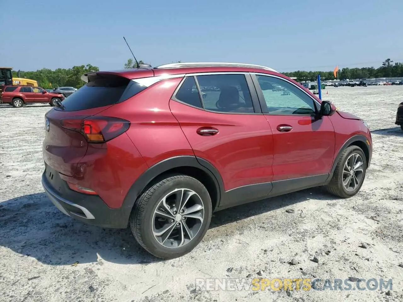 3 Photograph of a damaged car KL4MMDS26MB122359 BUICK ENCORE 2021