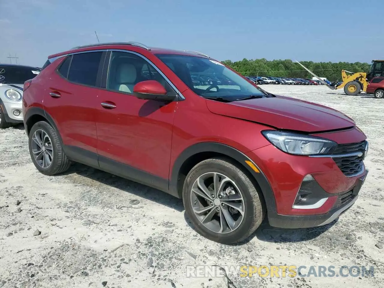 4 Photograph of a damaged car KL4MMDS26MB122359 BUICK ENCORE 2021