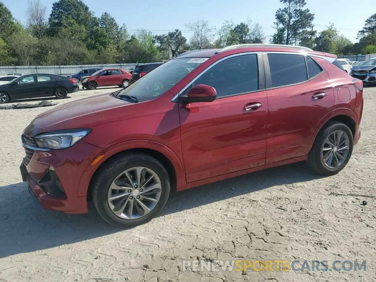 1 Photograph of a damaged car KL4MMDS27MB058459 BUICK ENCORE 2021