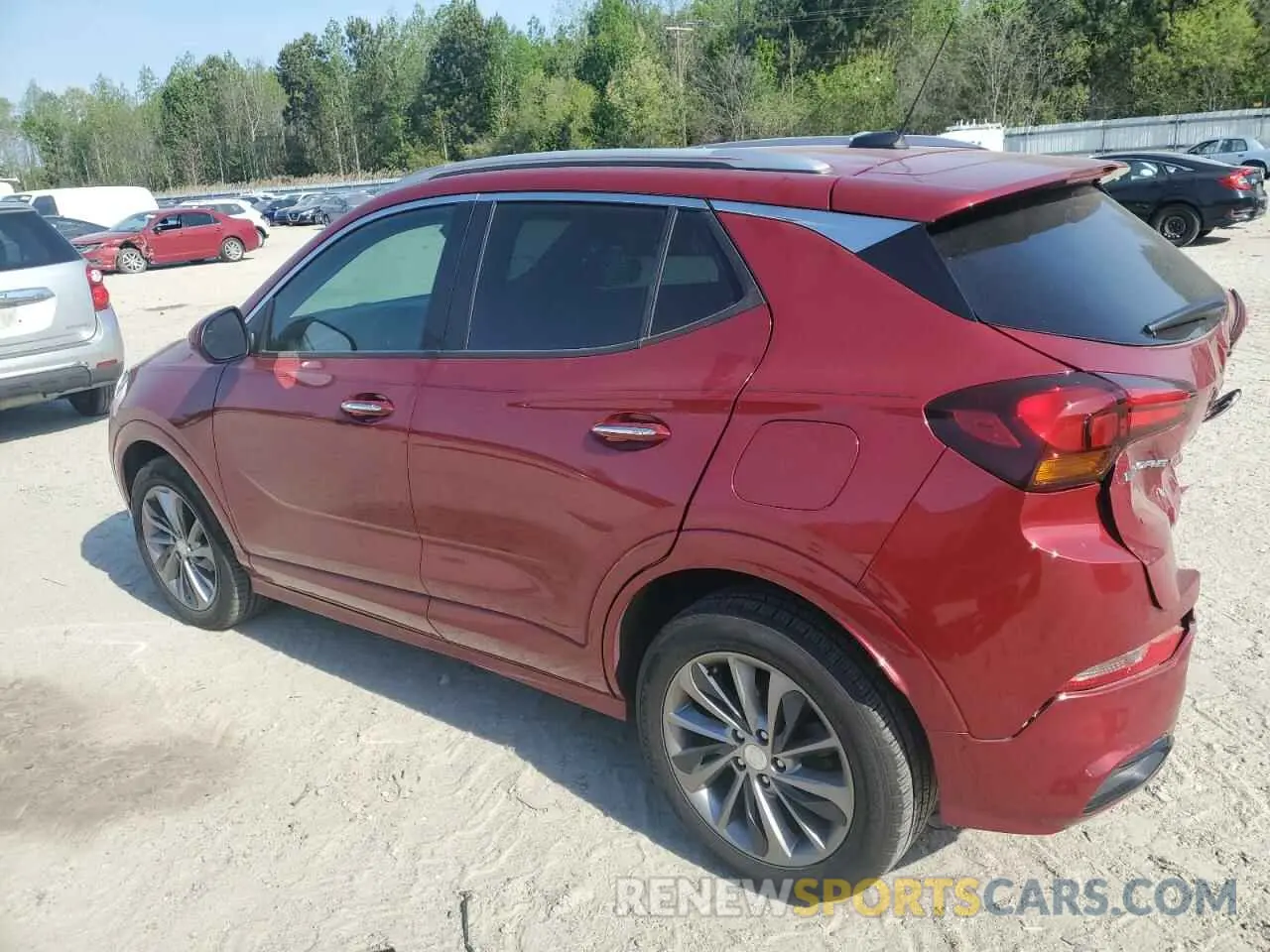 2 Photograph of a damaged car KL4MMDS27MB058459 BUICK ENCORE 2021
