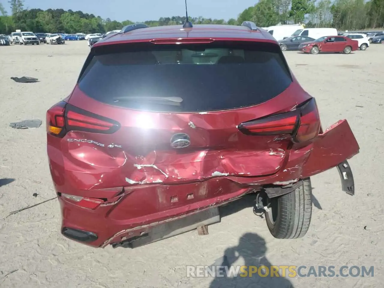 6 Photograph of a damaged car KL4MMDS27MB058459 BUICK ENCORE 2021