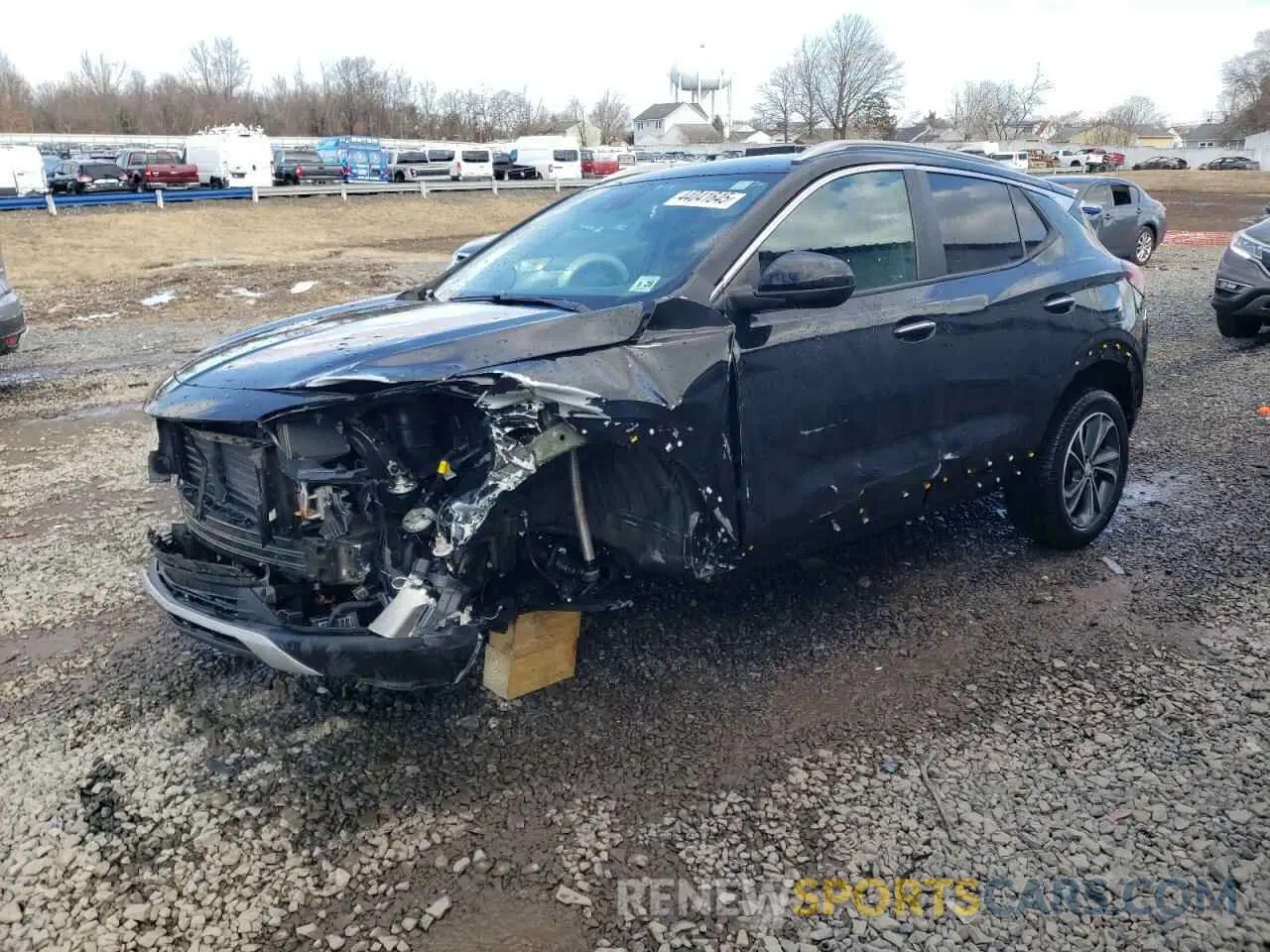 1 Photograph of a damaged car KL4MMDS27MB168962 BUICK ENCORE 2021