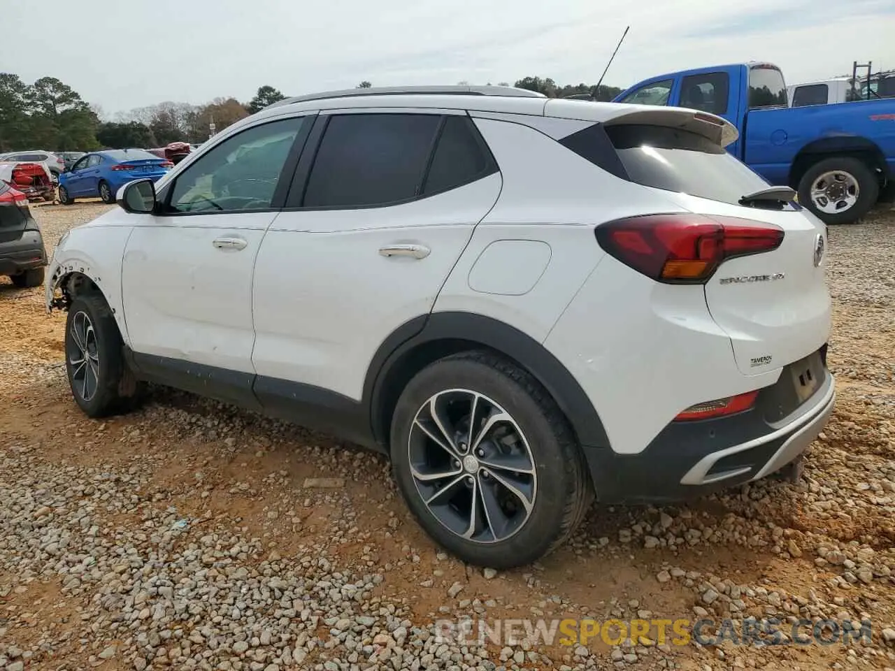 2 Photograph of a damaged car KL4MMDS29MB071195 BUICK ENCORE 2021