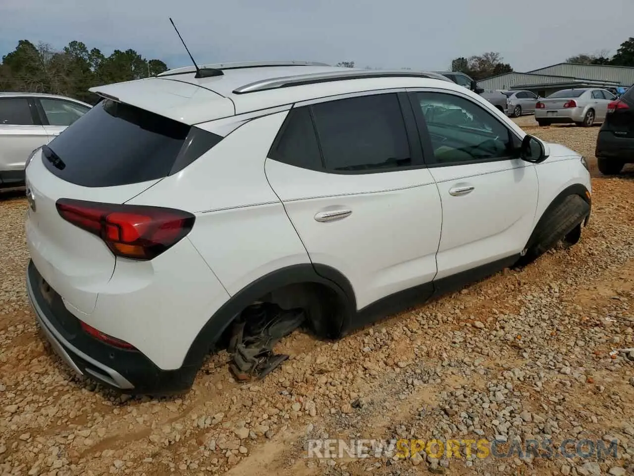 3 Photograph of a damaged car KL4MMDS29MB071195 BUICK ENCORE 2021