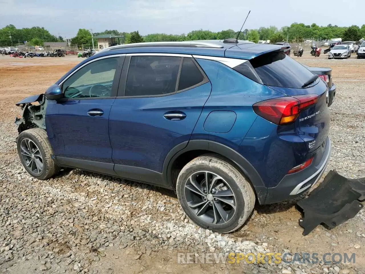 2 Photograph of a damaged car KL4MMDS29MB072802 BUICK ENCORE 2021