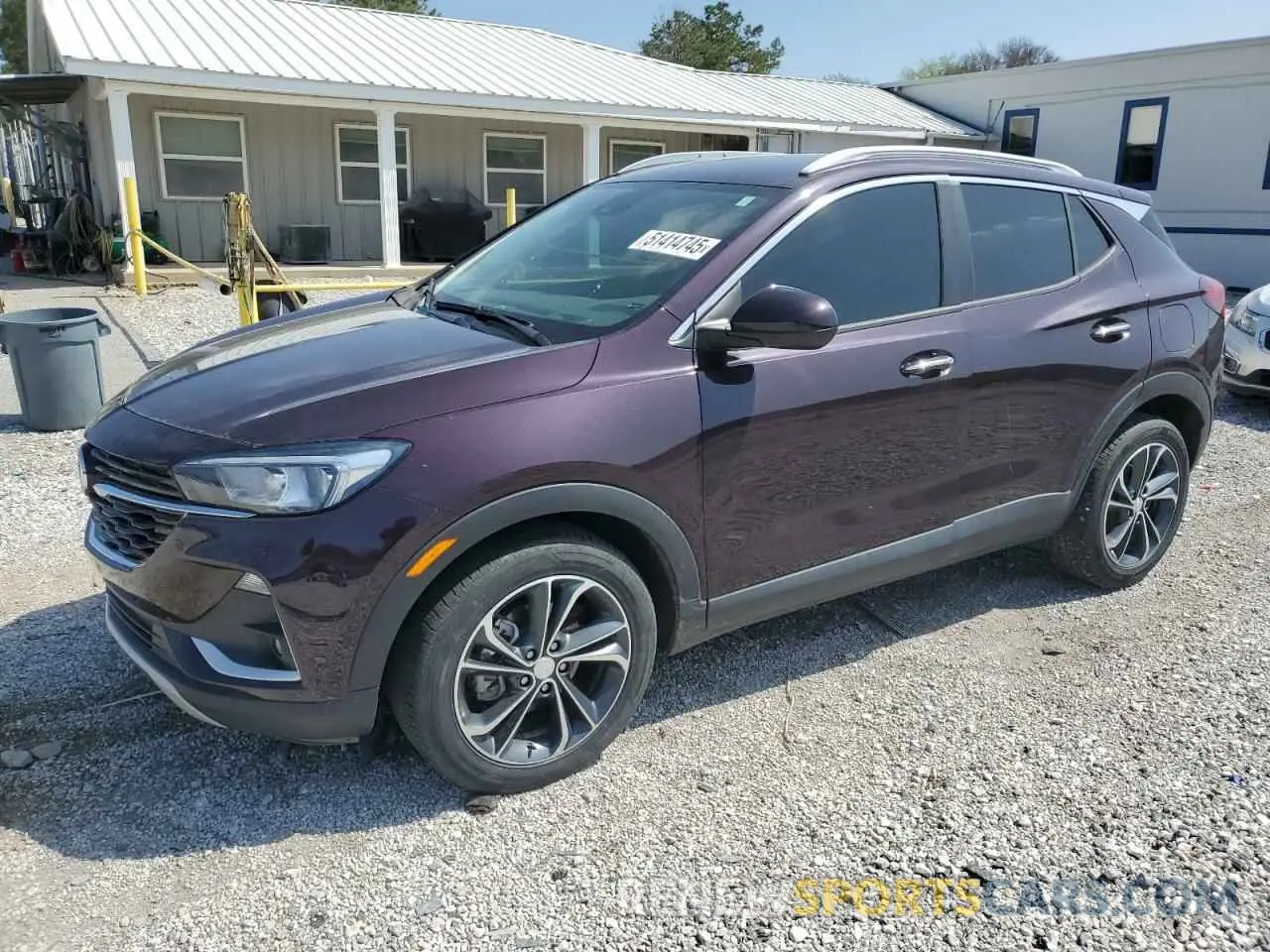 1 Photograph of a damaged car KL4MMDS29MB122632 BUICK ENCORE 2021