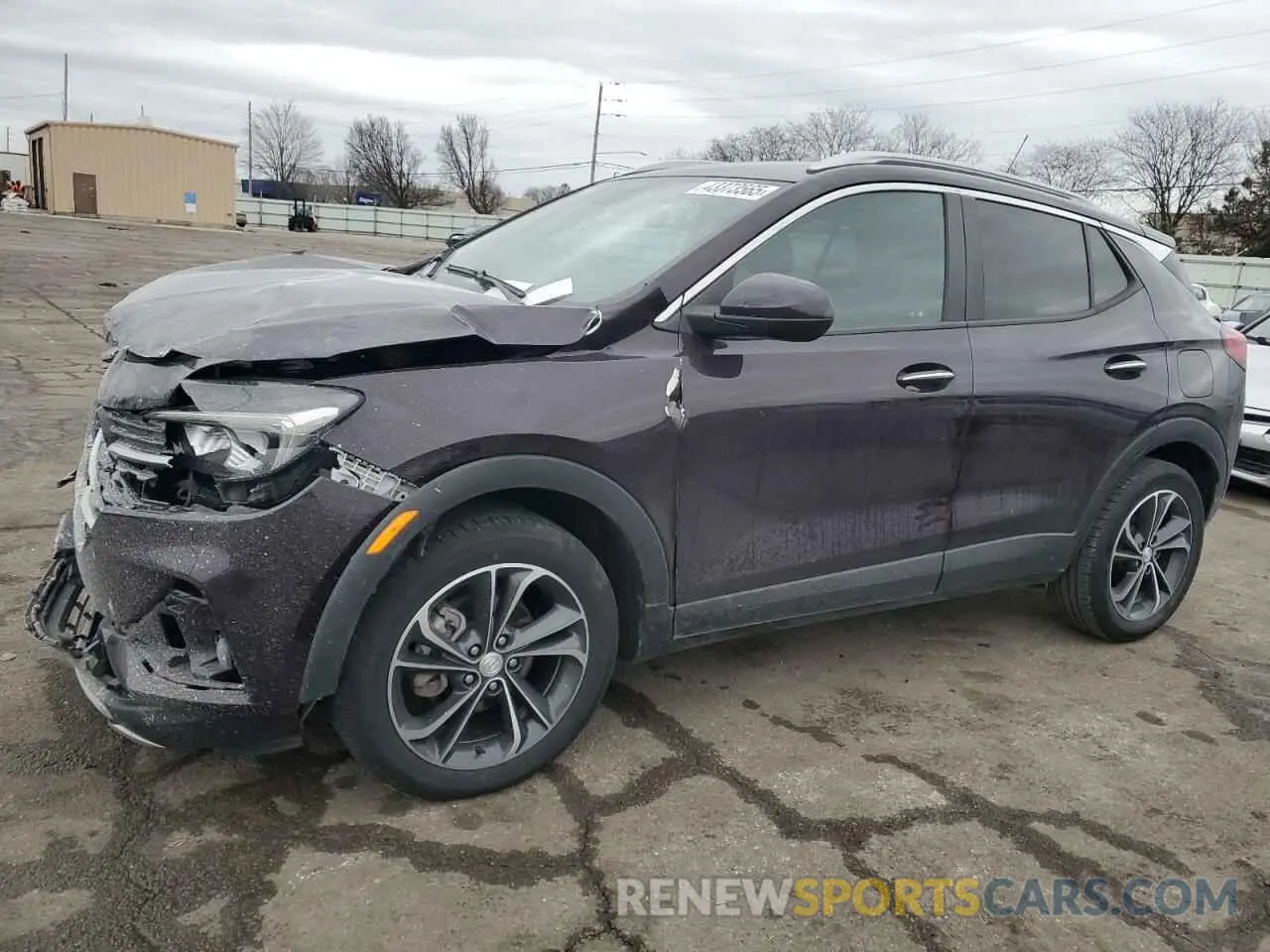 1 Photograph of a damaged car KL4MMDS2XMB118315 BUICK ENCORE 2021