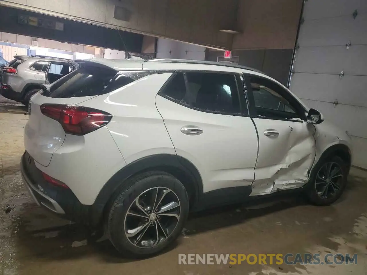 3 Photograph of a damaged car KL4MMDS2XMB118654 BUICK ENCORE 2021