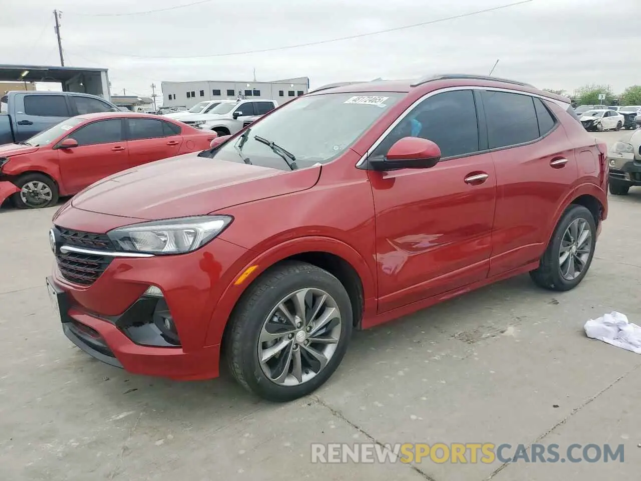 1 Photograph of a damaged car KL4MMDSL2MB115451 BUICK ENCORE 2021