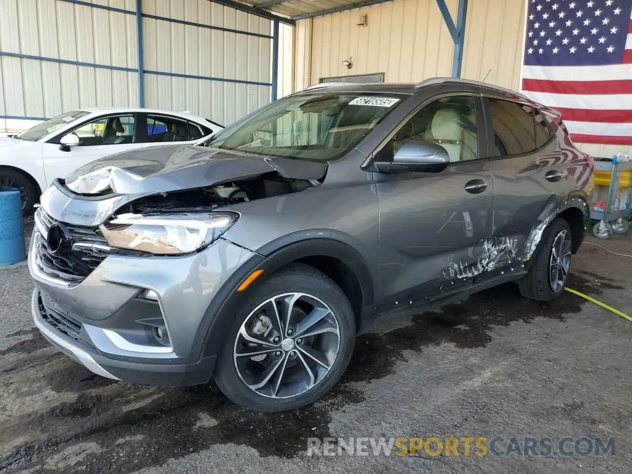 1 Photograph of a damaged car KL4MMDSL2MB155450 BUICK ENCORE 2021