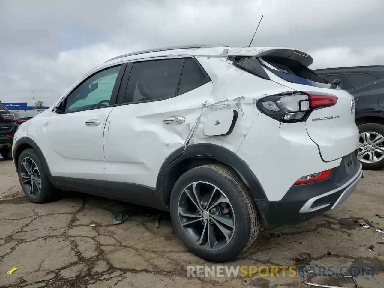 2 Photograph of a damaged car KL4MMDSL4MB113927 BUICK ENCORE 2021