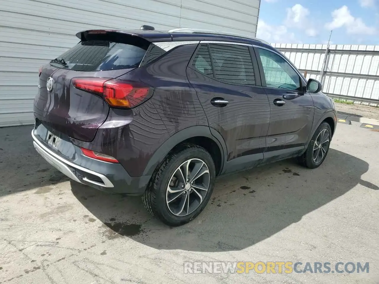 3 Photograph of a damaged car KL4MMDSL4MB141436 BUICK ENCORE 2021