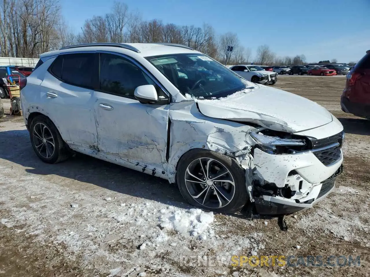 4 Photograph of a damaged car KL4MMDSL5MB170461 BUICK ENCORE 2021