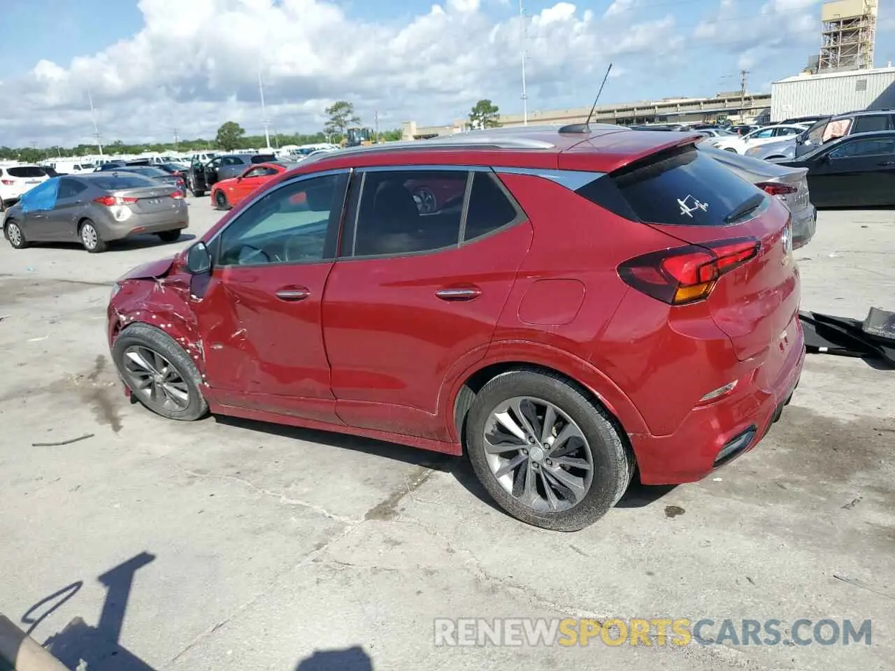 2 Photograph of a damaged car KL4MMDSL6MB065928 BUICK ENCORE 2021