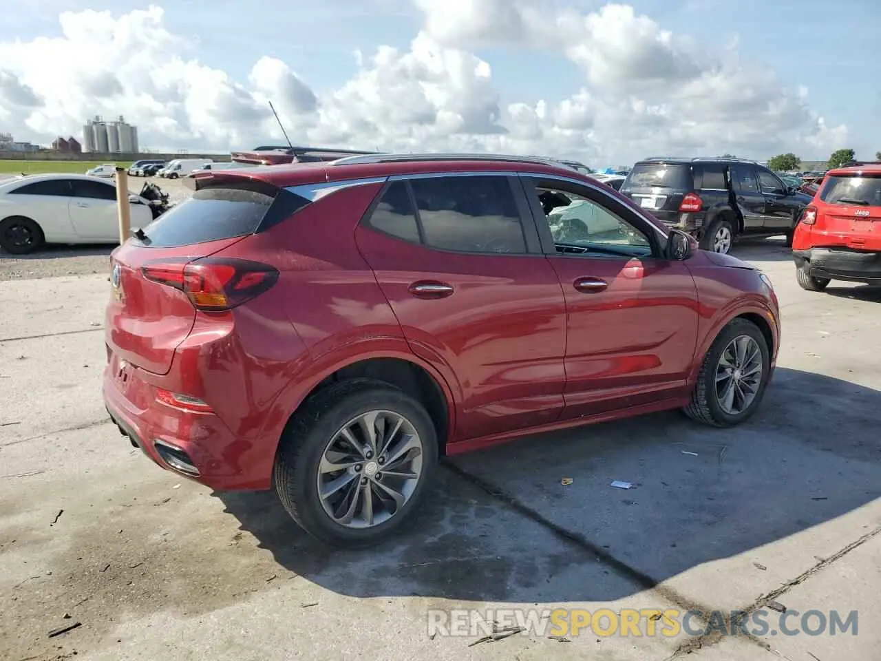 3 Photograph of a damaged car KL4MMDSL6MB065928 BUICK ENCORE 2021