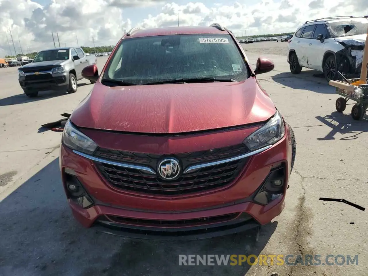5 Photograph of a damaged car KL4MMDSL6MB065928 BUICK ENCORE 2021