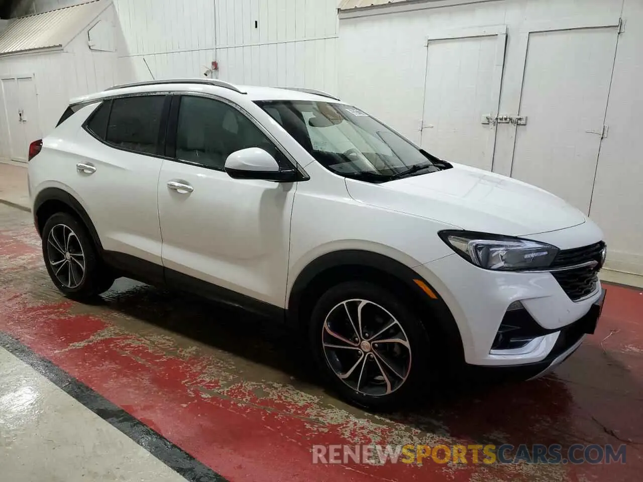 4 Photograph of a damaged car KL4MMDSL9MB158118 BUICK ENCORE 2021