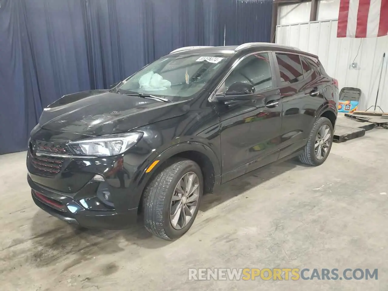 1 Photograph of a damaged car KL4MMDSLXMB145202 BUICK ENCORE 2021