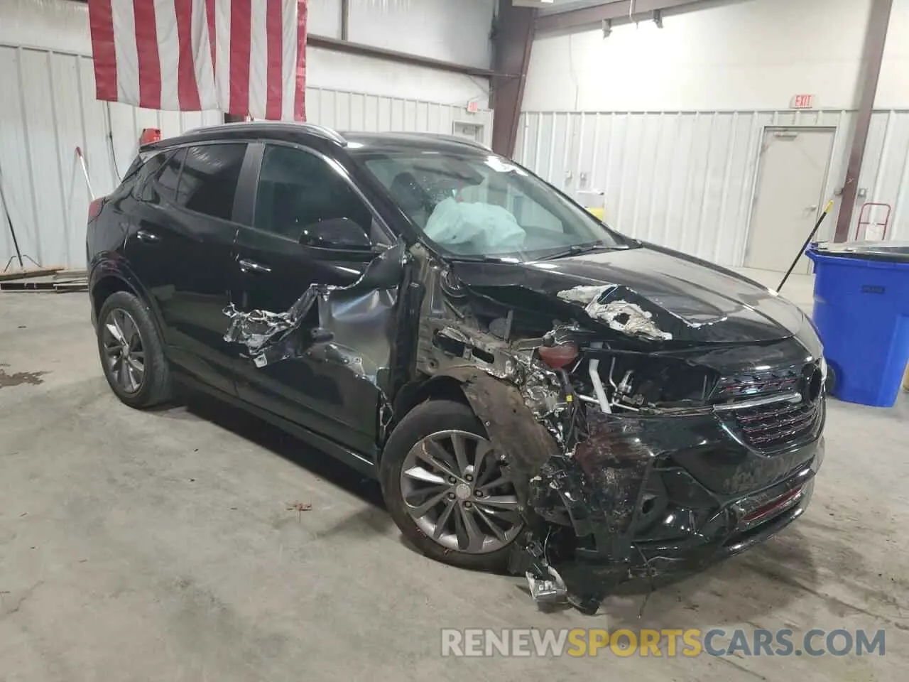 4 Photograph of a damaged car KL4MMDSLXMB145202 BUICK ENCORE 2021
