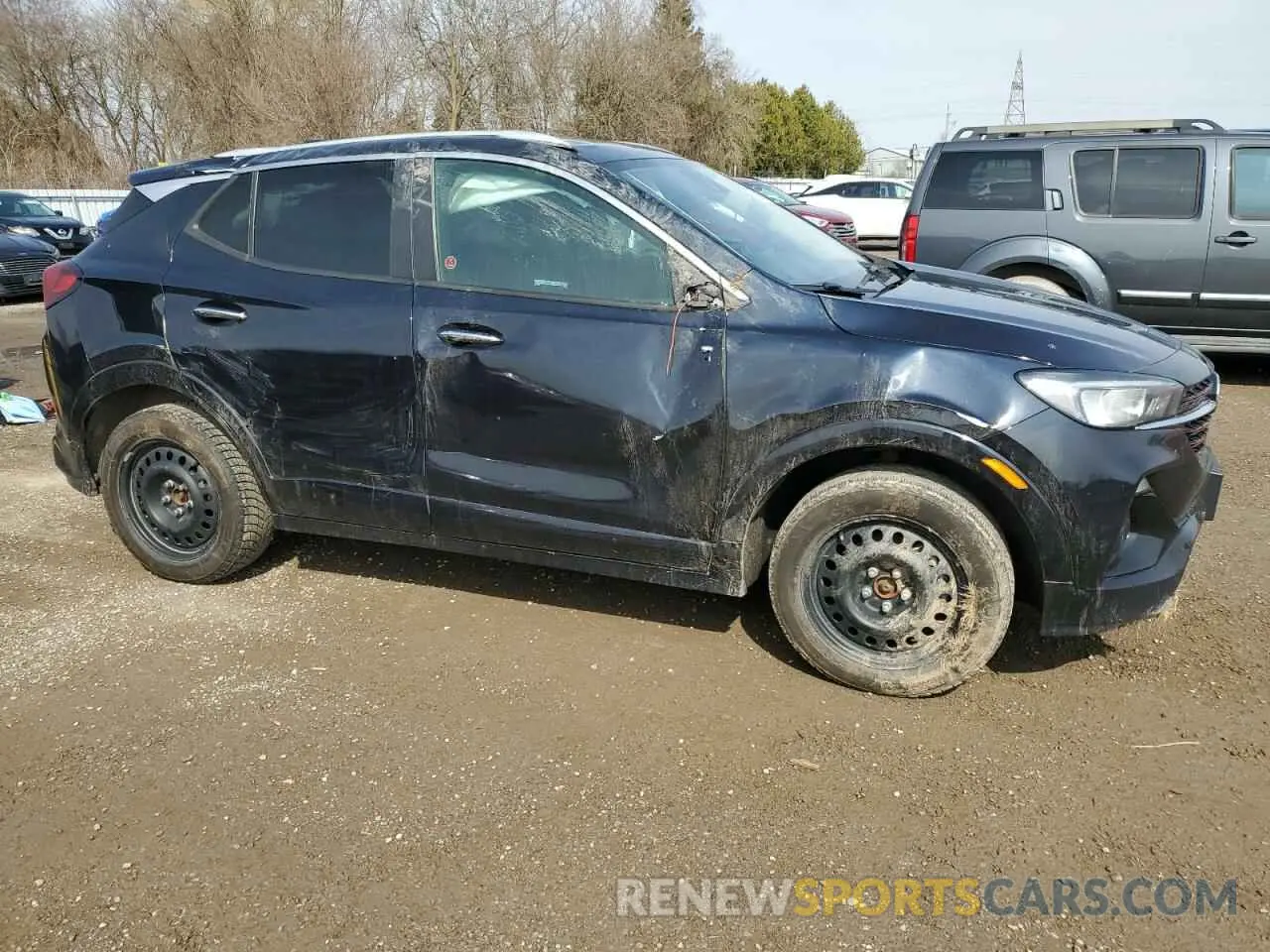 4 Photograph of a damaged car KL4MMESL0MB095402 BUICK ENCORE 2021