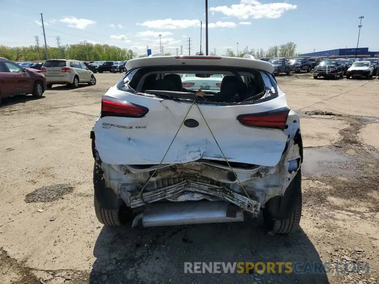 6 Photograph of a damaged car KL4MMESL0MB165951 BUICK ENCORE 2021