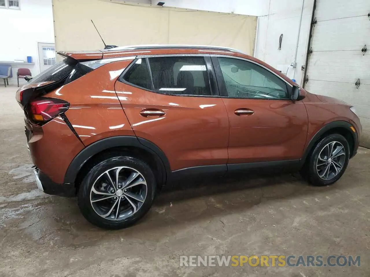 3 Photograph of a damaged car KL4MMESL1MB053014 BUICK ENCORE 2021