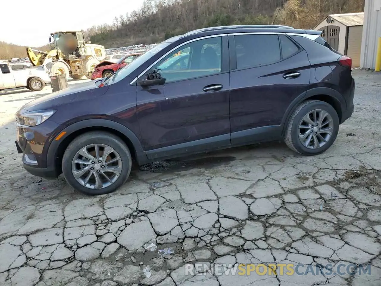 1 Photograph of a damaged car KL4MMESL2MB094767 BUICK ENCORE 2021