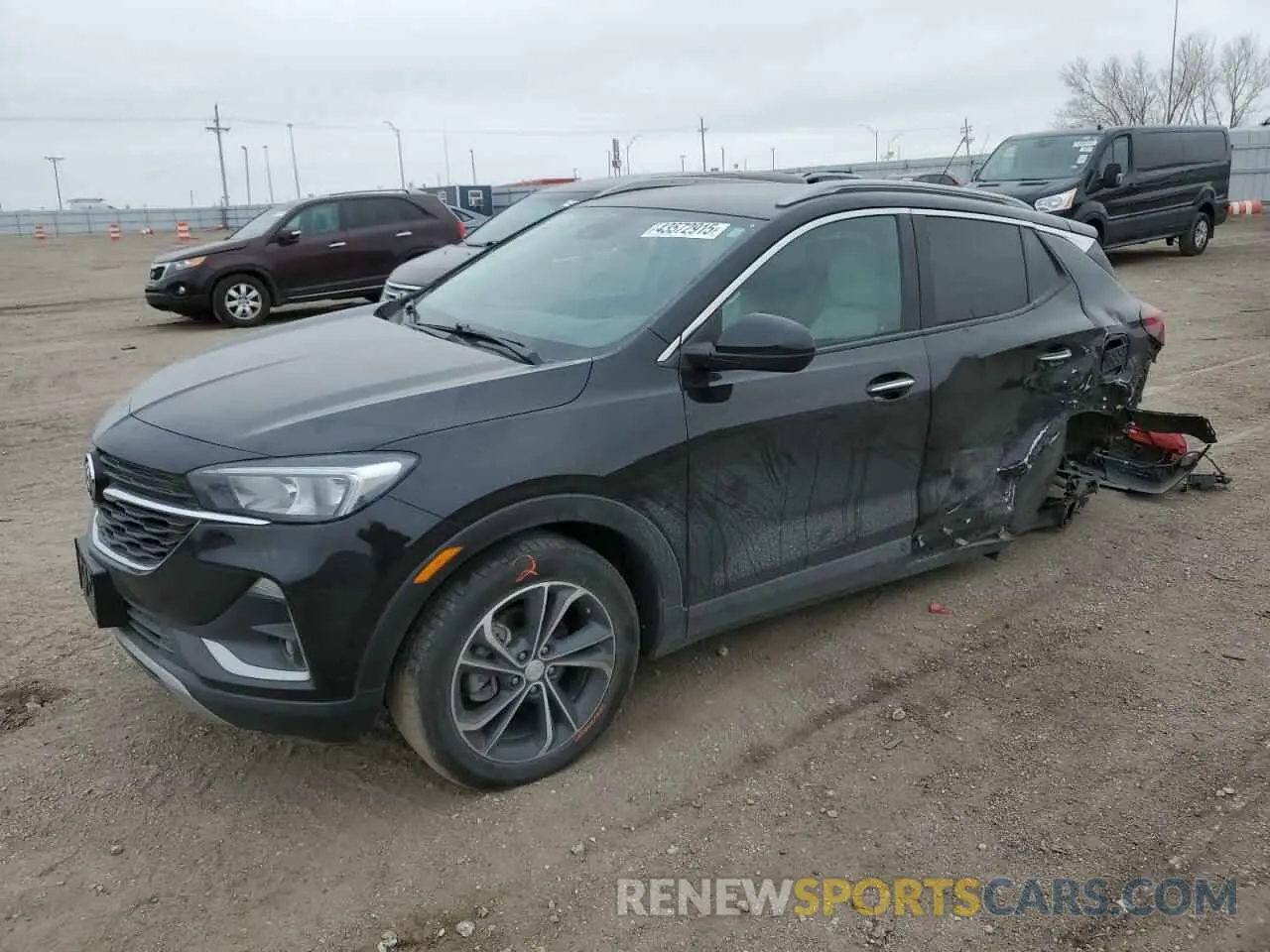 1 Photograph of a damaged car KL4MMESL5MB152788 BUICK ENCORE 2021