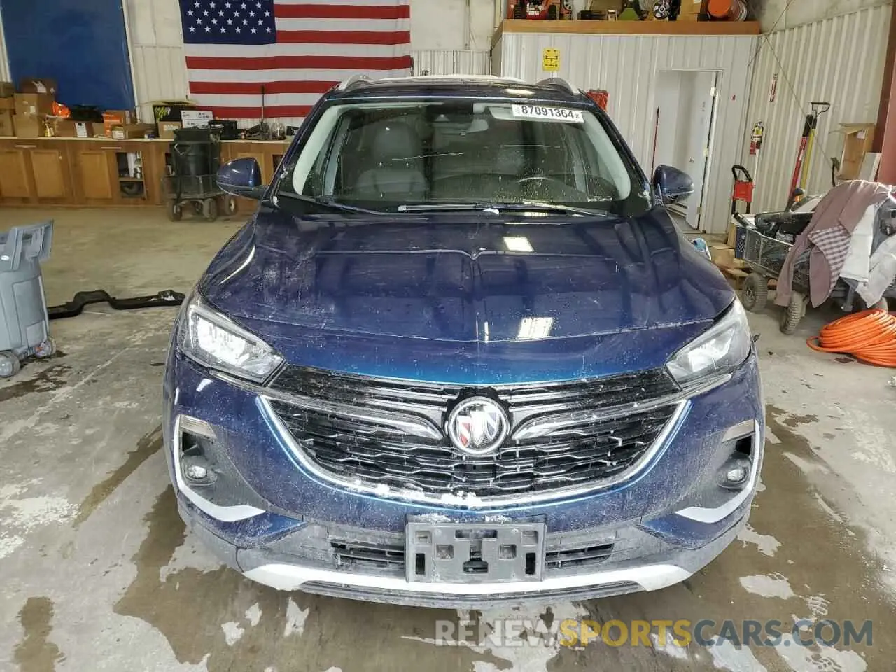 5 Photograph of a damaged car KL4MMESL6MB080211 BUICK ENCORE 2021