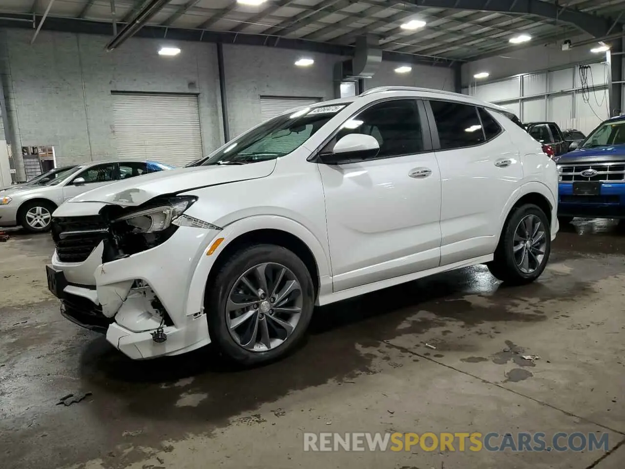 1 Photograph of a damaged car KL4MMESL6MB173195 BUICK ENCORE 2021